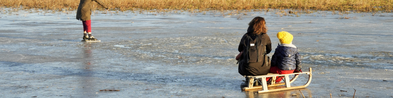 ijspret in de kerstvakantie