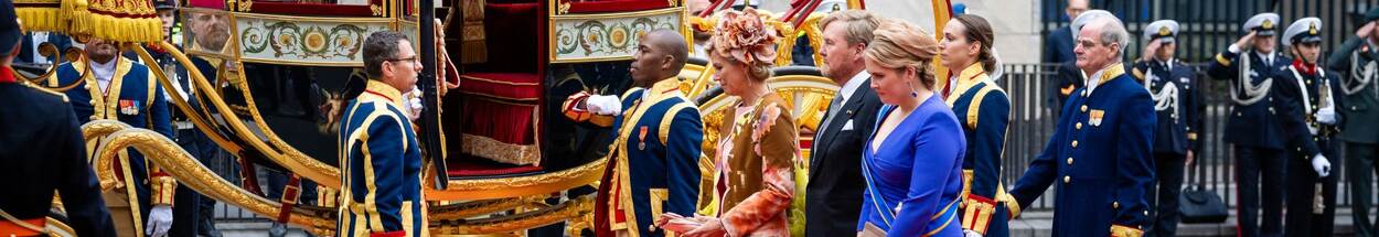 Koning, Koningin Máxima en Prinses van Oranje tijdens Prinsjesdag 2023