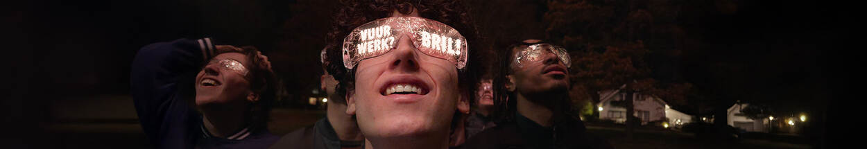 Vuurwerkcampagne 2025. Vuurwerk? Bril!