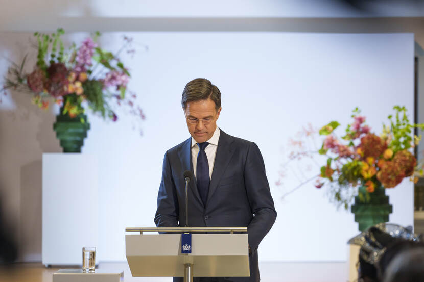 Minister-president Rutte houdt toespraak over slavernijverleden