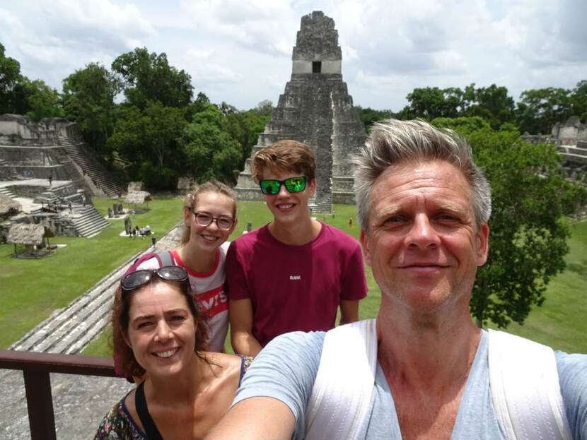 Berend Simons op reis