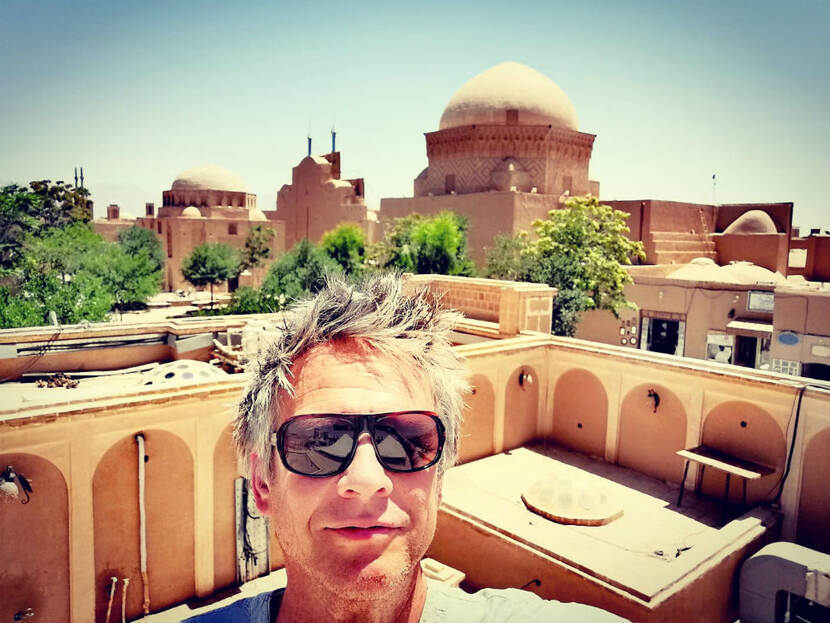Berend Simons in Iran