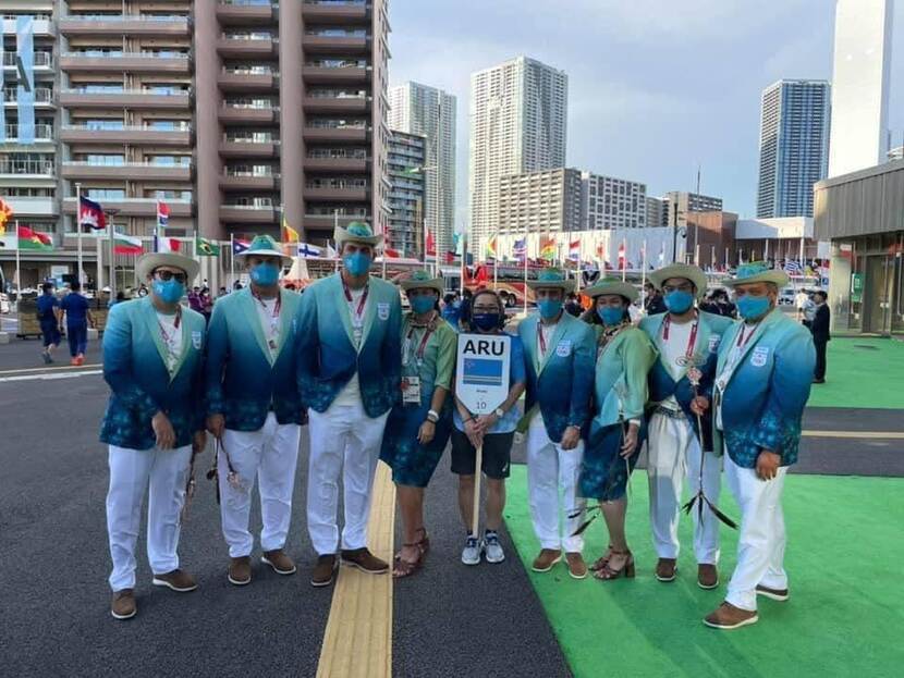 Team Aruba Olympische Spelen Tokio