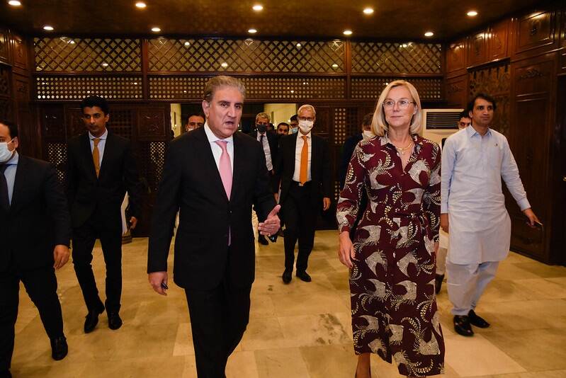Minister Sigrid Kaag brengt een bezoek aan Pakistan