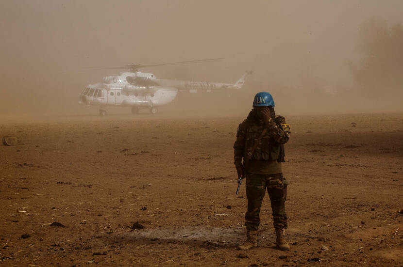 VN-peacekeeper in Mali