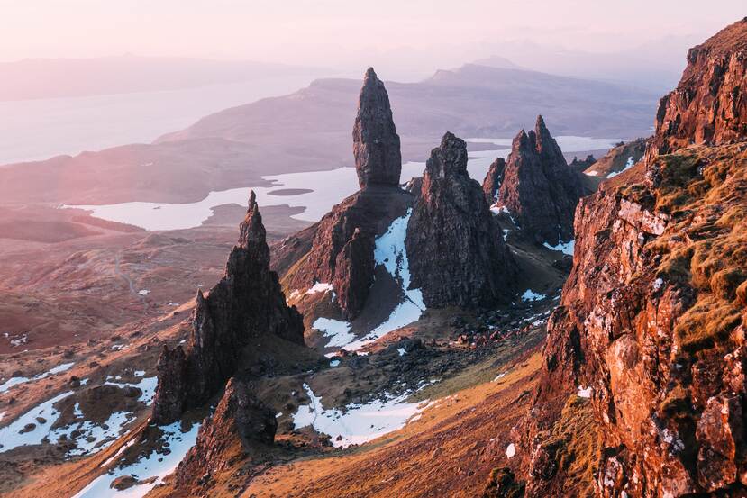 Isle of Skye in Schotland