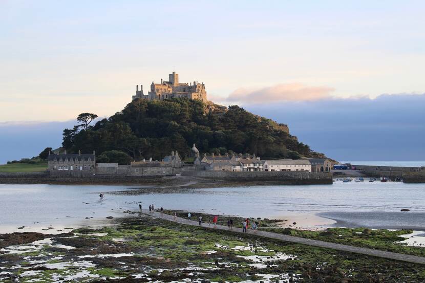 St. Michaels Mount in Cornwall, Engeland