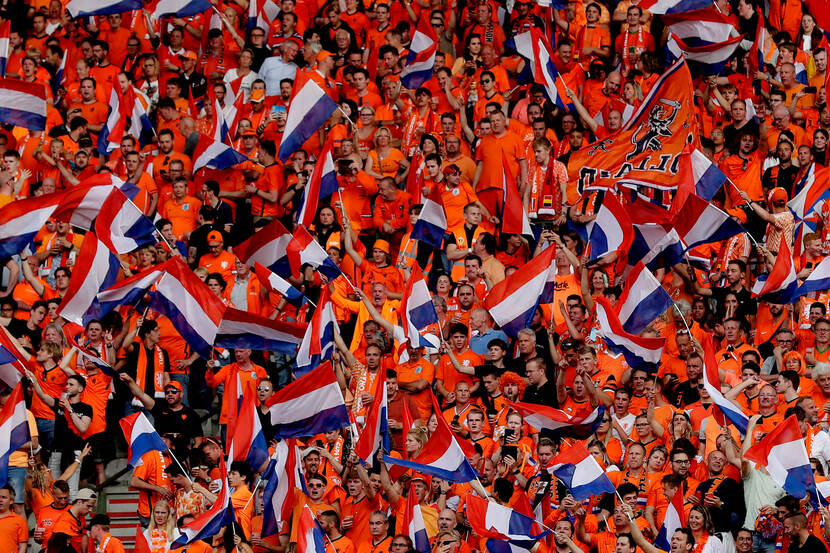 Supporters Nederlands elftal