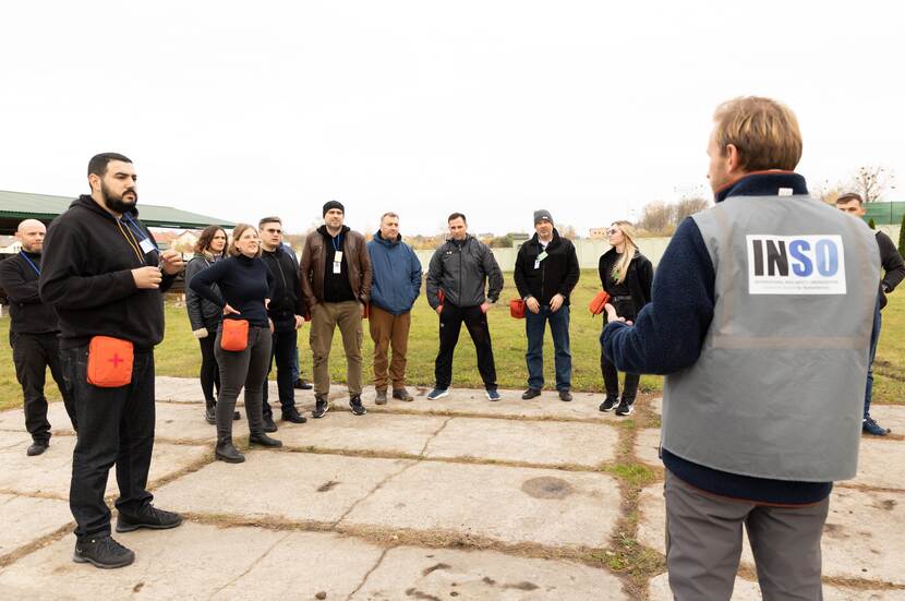 Veiligheidstraining Oekraïne INSO