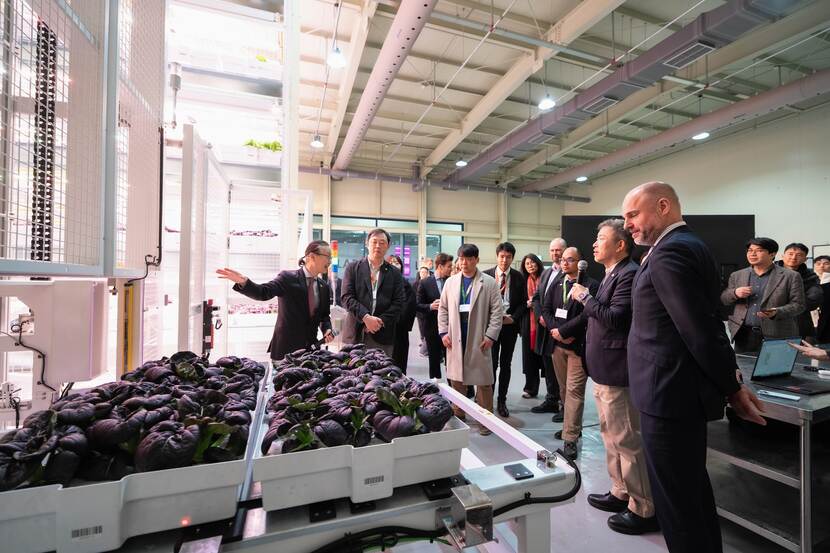 Bedrijfsbezoek in Zuid-Korea