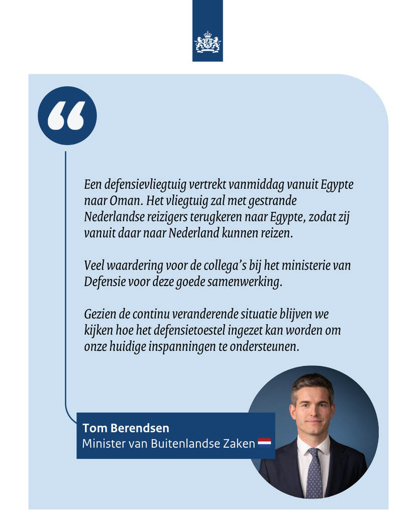 X-bericht minister BZ Berendsen.