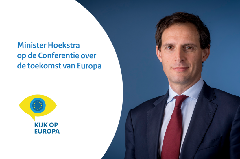 Minister Hoekstra op de Conferentie over de toekomst van Europa