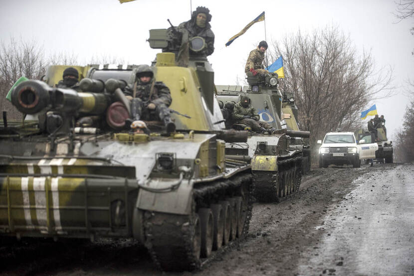 Tanks in Oekraïne