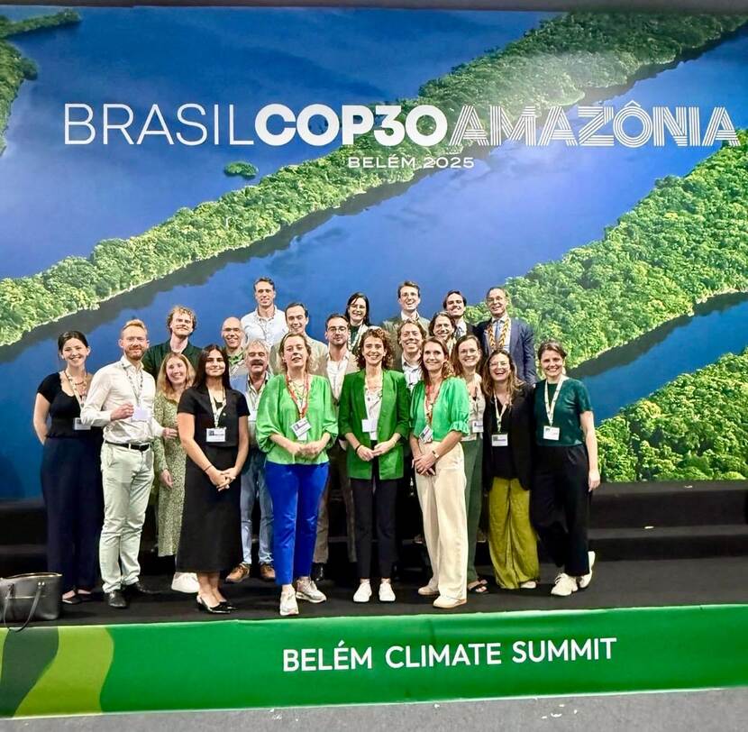 De Nederlandse delegatie bij de COP30