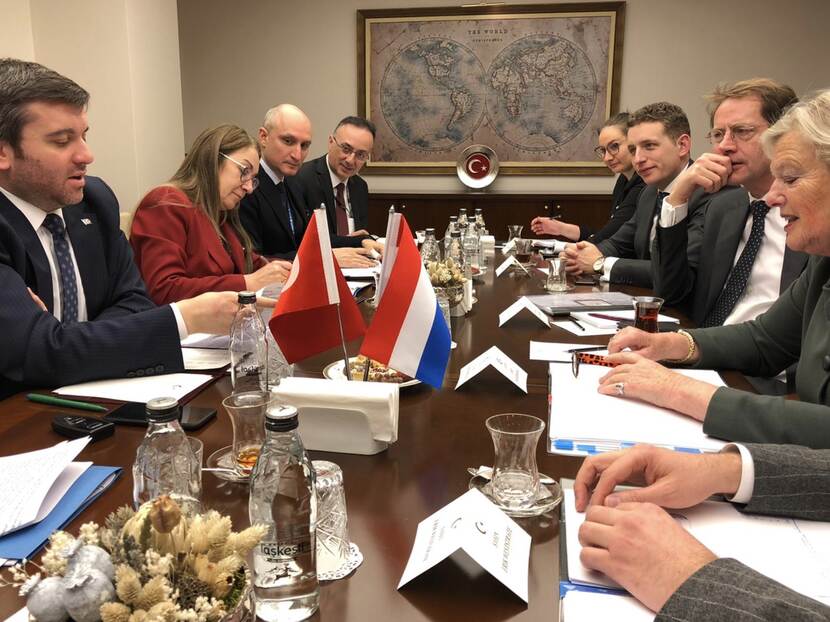 Staatssecretaris bezoekt migratiepartner Turkije