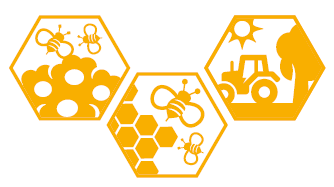 Logo van de Nationale Bijenstrategie
