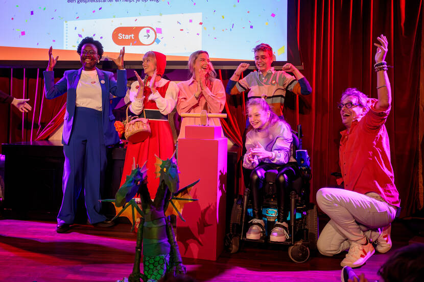 Lancering digitale gespreksstarter Vraagje?! in de Efteling