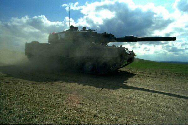 Archieffoto van een Leopard 2 A4 tank.
