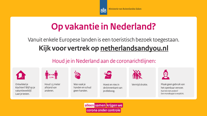 Visual 'Vakantie in Nederland'
