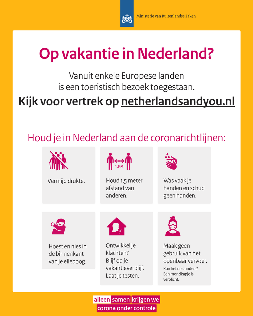 Visual 'Vakantie in Nederland'