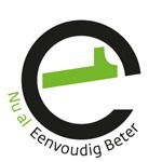 Logo met tekst Nu al Eenvoudig Beter.