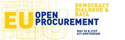 Logo met tekst EU conferentie Open Procurement
